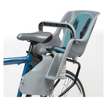 Cyclic Double 2 Seat Kids' Bike Trailer - Gray/green : Target