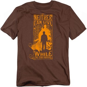 Harry Potter Neither Can Live While The Other Survives Adult T-Shirt - 1 of 4
