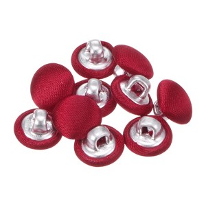 Unique Bargains Round Fabric Cloth Covered Sewing Buttons for Suits Dress 10 Pcs - 1 of 4