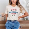 Simply Sage Market Women's Baseball Season Bats Short Sleeve Graphic Tee - 3 of 3