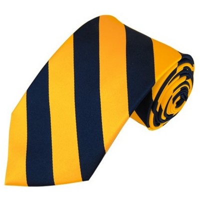 Thedappertie Men's Navy Blue And Gold 3.25 W And 58 L Inch College ...