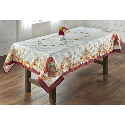 BrylaneHome Turkey Tablecloth