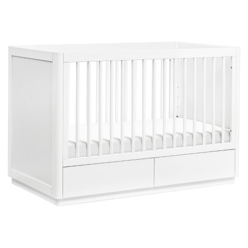 Babyletto Bento 3-in-1 Convertible Storage Crib with Toddler Bed Conversion Kit and Drawers - image 1 of 4