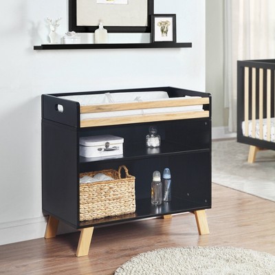 Suite Bebe Livia Multi Purpose Changing Table - Black/Natural