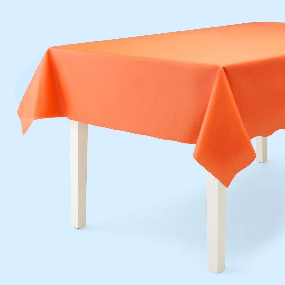 2ct Table Covers Orange - Spritz