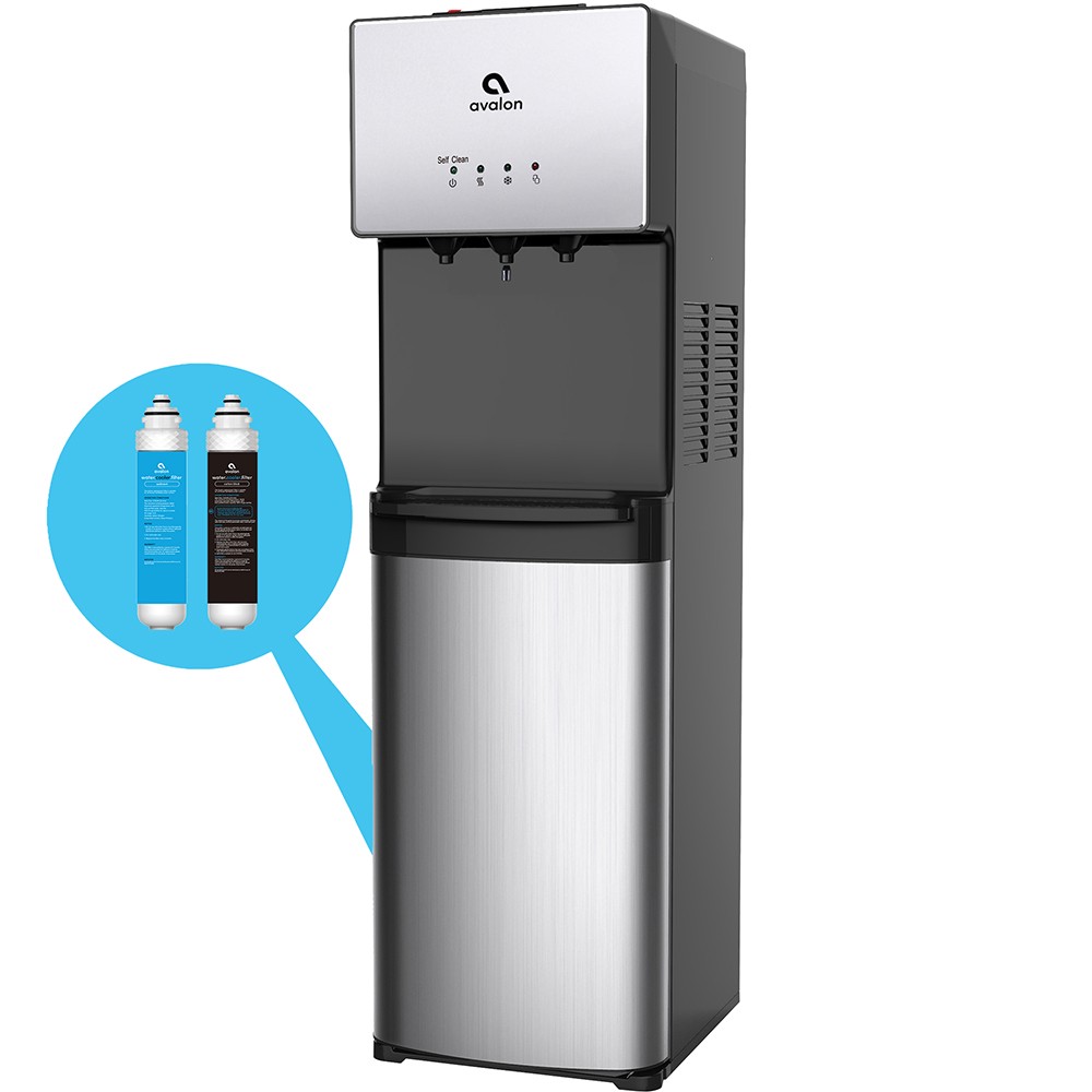 Avalon A5BOTTLELESS A5 Self Cleaning Bottleless Water Cooler Dispenser, Stainless Steel