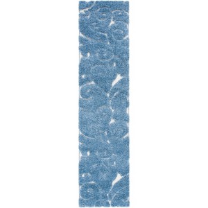 Florida Shag SG455 Power Loomed Area Rug  - Safavieh - 1 of 4