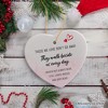 Forever by Our Side Ornament, Christmas Memorial Gift for Loved Ones| OrnamentallyYou - 4 of 4