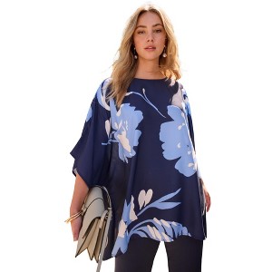 Roaman's Georgette Duster - 1 of 3