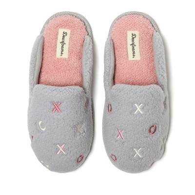 Dearfoams Women's Tab Scuff Slipper