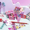 Joyfy 28 Packs Valentine's Day Stationery Set with Gift Card for Kids, Pencils, Rulers, Notebook and Stickers for Classroom Exchange - 4 of 4