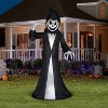 Gemmy Animated Airblown Inflatable Reaper, 9.5 ft Tall, Black - 2 of 4