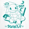 Juniors Womens Pokemon Squirtle Graffiti Outline T-Shirt - 2 of 4