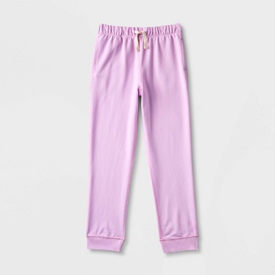 Girls' Wide Leg Pull-on Terry Pants - Cat & Jack™ : Target