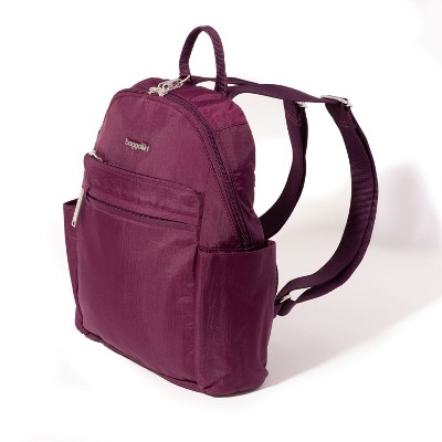 Baggallini Securtex Anti-Theft Vacation Backpack - Mulberry — фото 2