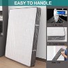 Aoibox Waterproof Heavy-Duty Plastic Mattress Bag King Size Protector Cover for Moving Storage Fits Up to 16 Inch Thick - 4 of 4