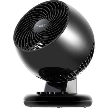 IRIS USA WOOZOO Fan, Oscillating Desk Fan, Table Air Circulator, Fan for Bedroom, 3 Speeds, 12° Adjustable Tilt, 35 db Low Noise