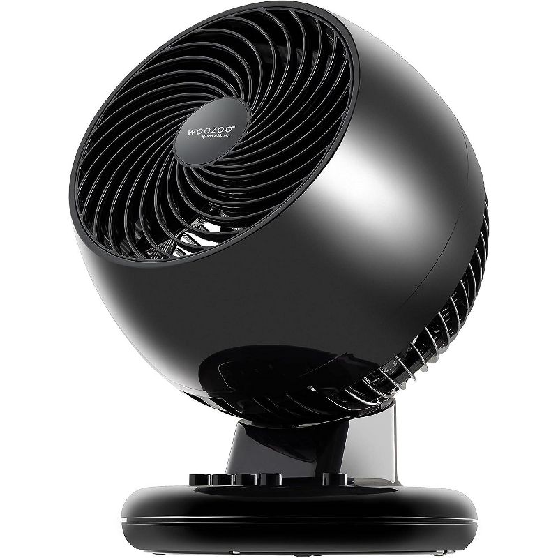 IRIS USA WOOZOO Fan, Oscillating Desk Fan, Table Air Circulator, Fan for Bedroom, 3 Speeds, 12° Adjustable Tilt, 35 db Low Noise, 1 of 9