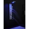 Itopfox Shower Panel Tower System with LED Lights, 5-In-1 Shower Panel Featuring Rainfall, Waterfall, 3 Massage Jets, Handheld Shower & Tub Spout - 4 of 4