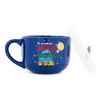 Silver Buffalo Harry Potter Holiday Golden Trio Soup Mug With Vented Lid | Holds 24 Ounces - 2 of 4