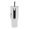 The Grinch Max 40 Oz White Stainless Steel Tumbler with Handle - 4 of 4