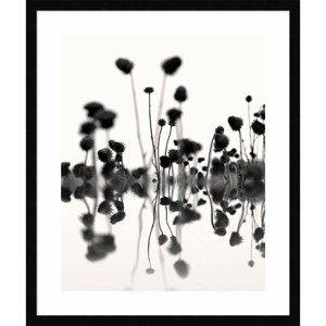 Amanti Art Botanical Abstract No. 4 by Nicholas Bell Wood Framed Wall Art Print - 1 of 4