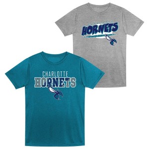 NBA Charlotte Hornets Toddler Boys' 2pk T-Shirt - 1 of 3