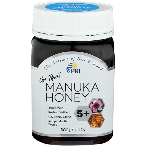 PRI Manuka Honey Active 5+ - 16 oz - image 1 of 1