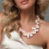 EVERLY JEWELRY | Sterling Silver 18mm Cultures Keshi Pearl Necklace, 17inc - 4 of 4