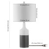 Enri Table Lamp - 25.5 Inch Height - TBL4391 - Grey/White - Safavieh - 3 of 3
