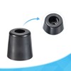 Unique Bargains Round Non-Slip Furniture Protector with Stainless Steel Washer and Screws 10 Pcs - 4 of 4