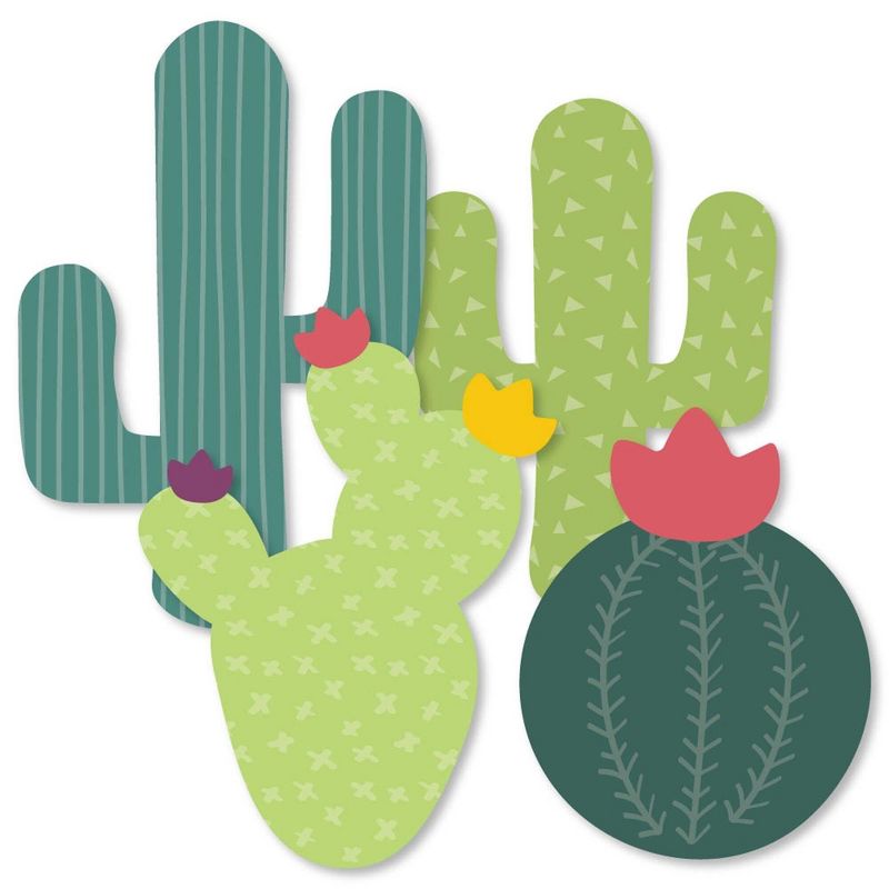 Big Dot of Happiness Prickly Cactus Party - Cactus Decorations DIY Fiesta Party Essentials - Set of 20, 2 of 8