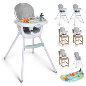 Infantino Music and Lights 4-in-1 Convertible High Chair - 1 of 4