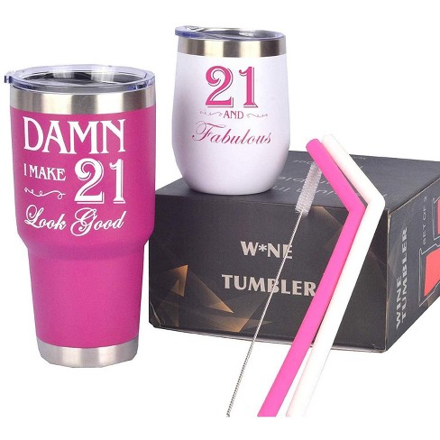 Meant2tobe 21st Birthday Gifts for Women, Pink