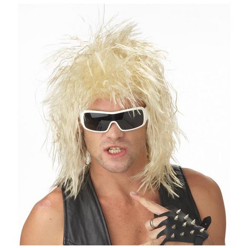 California Costumes Rockin Dude Costume Wig Blonde Standard