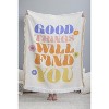 Emanuela Carratoni Good Things will Find You 56"x46" Woven Throw Blanket - Deny Designs - image 3 of 4