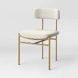Orion Luxe Dining Chair with Brass Legs - Threshold™
