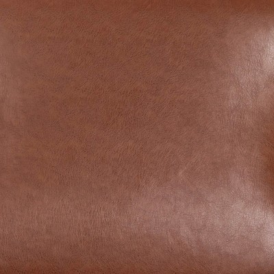 Cognac LeatherSoft Mid-Century Modern Accent Chair with Walnut Wooden Frame