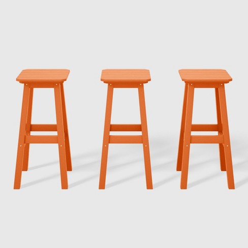 Target orange bar stools sale