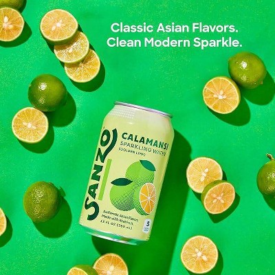 Sanzo Sparkling Water - Calamansi - 72 fl oz/6pk