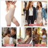 Voxshe Fajas Colombianas Moldeadoras Shapewear for Women Open Bust Bodysuit Tummy Control Postpartum Butt Lifter Compression Garment BE-SW01 Beige - 4 of 4