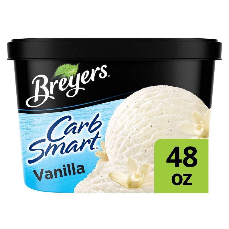 Breyers Carb Smart Vanilla Frozen Dairy Dessert - 48oz, 1 of 9