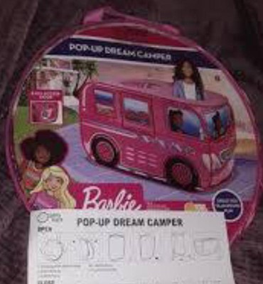 Barbie Dream Camper Pop Up Tent