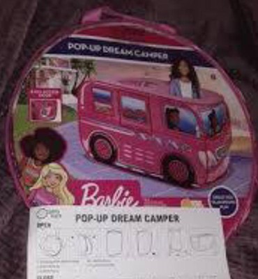 Barbie Pop-Up Camper Playset 