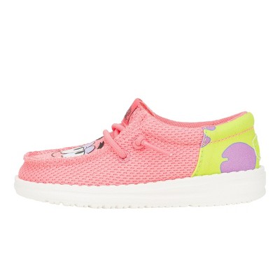 Hey Dude X Patrick Star - Kids Comfortable Slip on Shoes