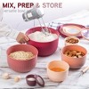 COOK WITH COLOR DEEP MIXING BOWLS WITH LID 12 PIECE - 2 of 4