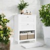 Versatile Storage Cabinet with Adjustable Dividers, Baskets, and Drawers - Stylish Organization Solution - 2 of 3