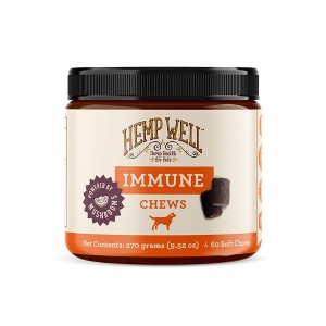Hemp Well Dog Soft Chews: Immune Support with Functional Mushrooms and Hemp - 1 of 4