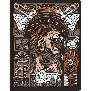 ESV Single Column Journaling Bible, Artist Series (Joshua Noom, the Lion and the Lamb) - (Hardcover)