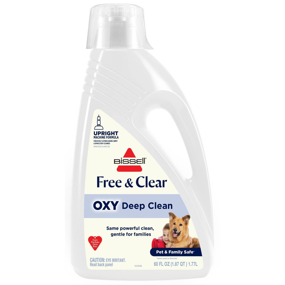 BISSELL Fresh Free & Clear Revolution Pet Deep Clean Carpet Formula - 60 fl oz